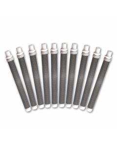 Filtre à pistolet blanc ; jeu de 10 pièces ; 50 MA ; grossier