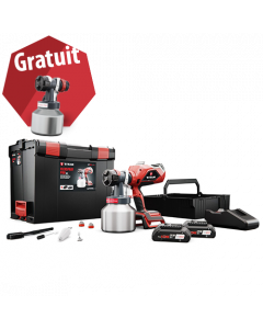 TITAN FlexSpray Pro XVLP verfspuit kit met accu's
