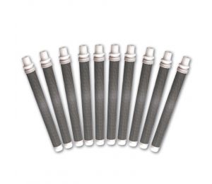 Filtre à pistolet blanc ; jeu de 10 pièces ; 50 MA ; grossier